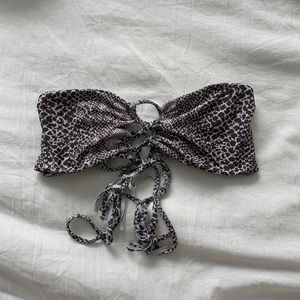 Acacia Snake Print Top